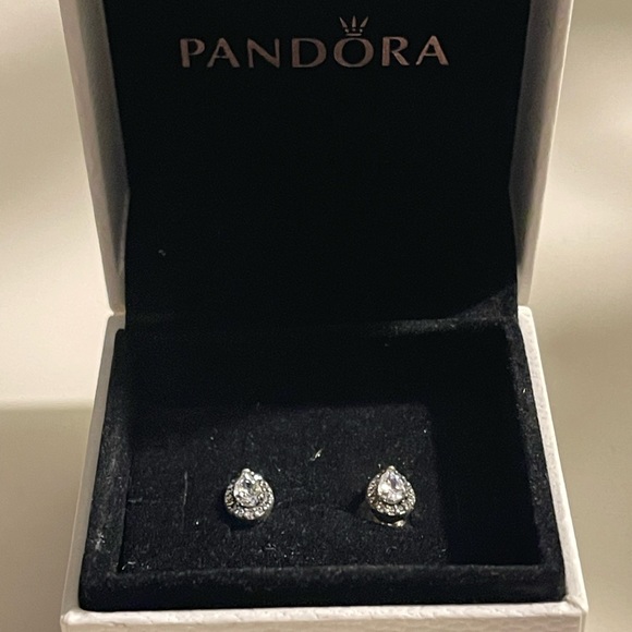 Pandora Crystal Earrings - Picture 3 of 3